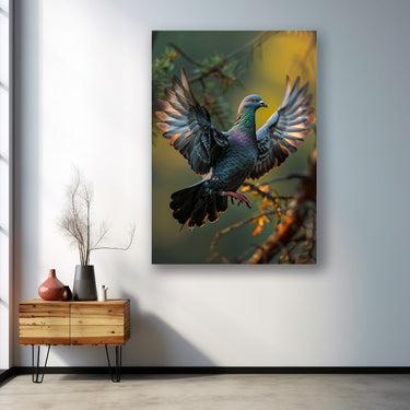 Flying Pigeon Painting